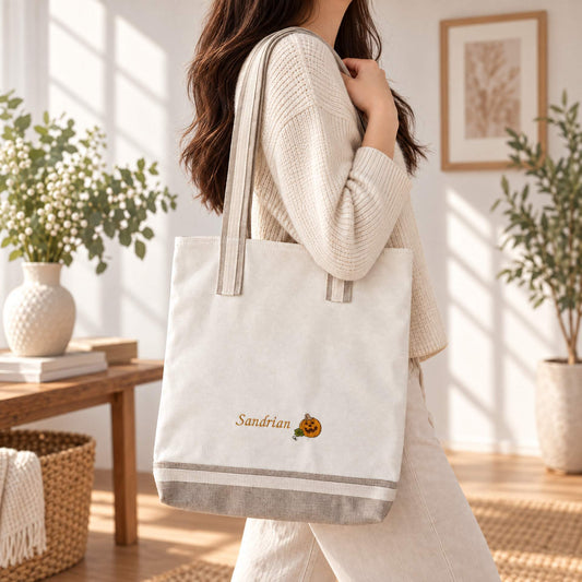 Stofftasche für Herbst-personalisiert