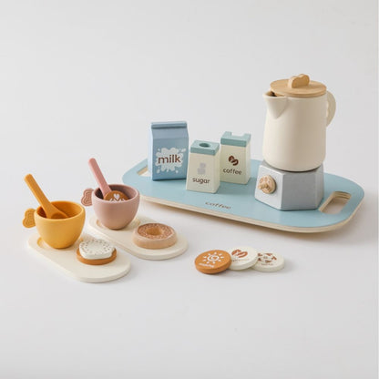 Holz Kaffeeset für Kinder 