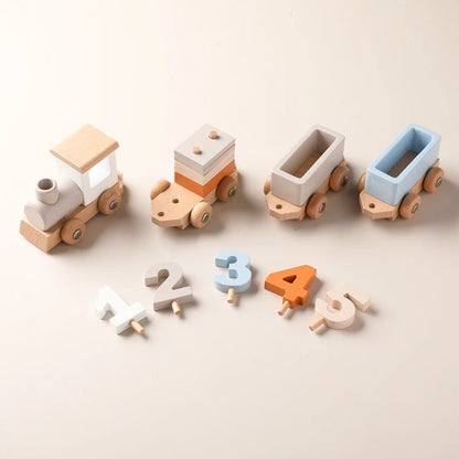 Holzspielzug - Montessori
