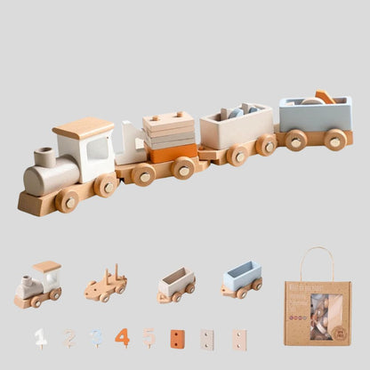 Holzspielzug - Montessori