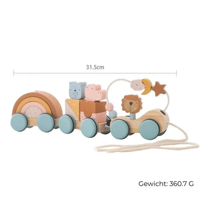 Holzspielzug - Montessori Abmessung