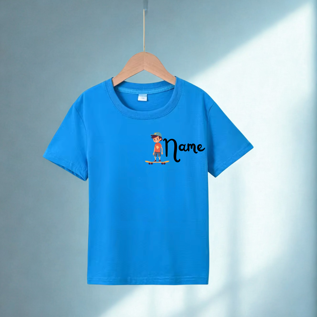 Jungen T-Shirt in blau