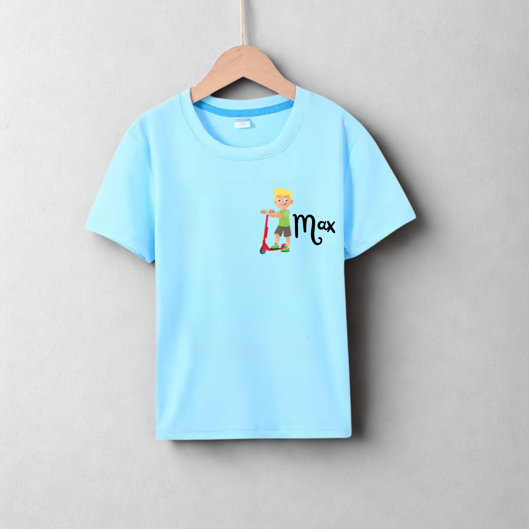 Jungen T-Shirt in hell blau