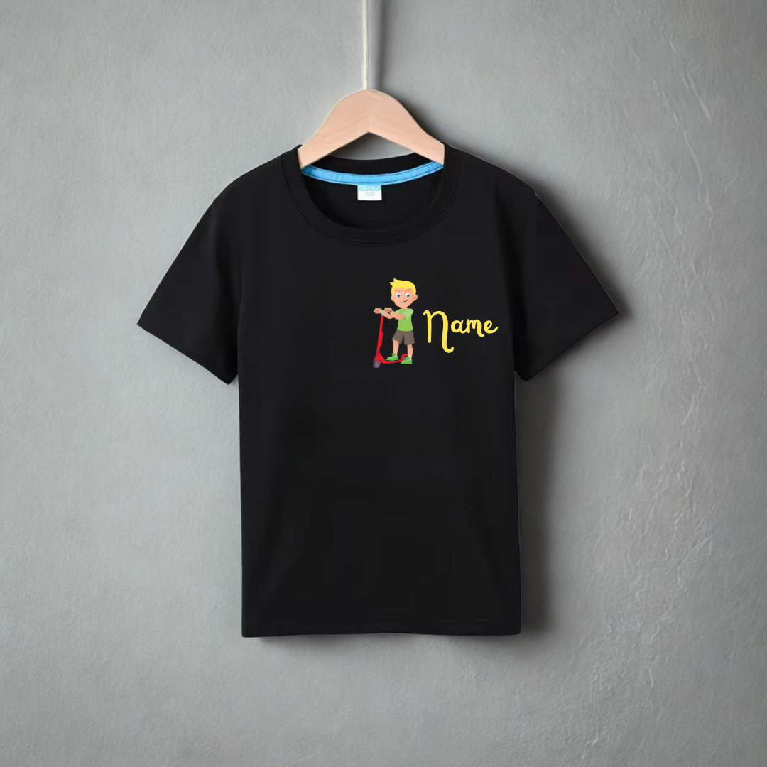 Jungen T-Shirt in schwarz