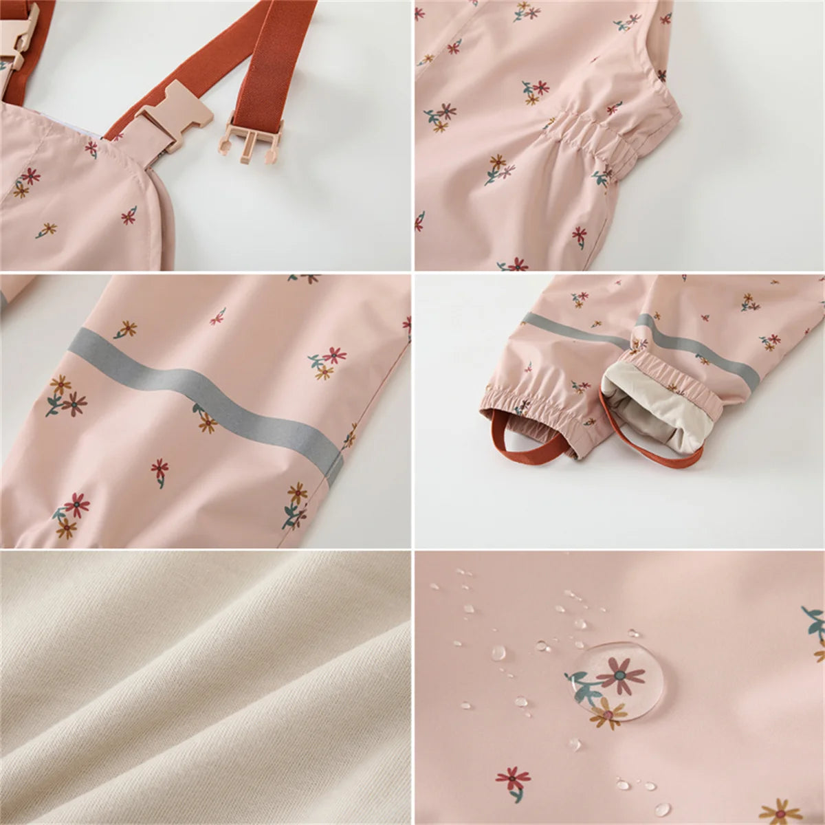 Kinder Regenhose details
