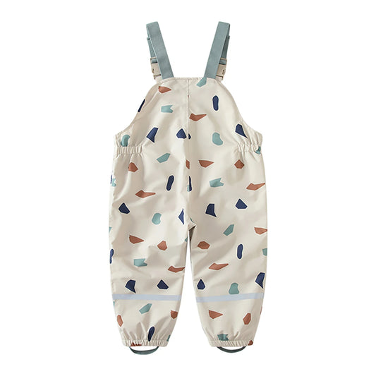 Kinder Regenhose in beige