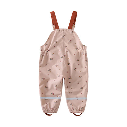 Kinder Regenhose in rosa