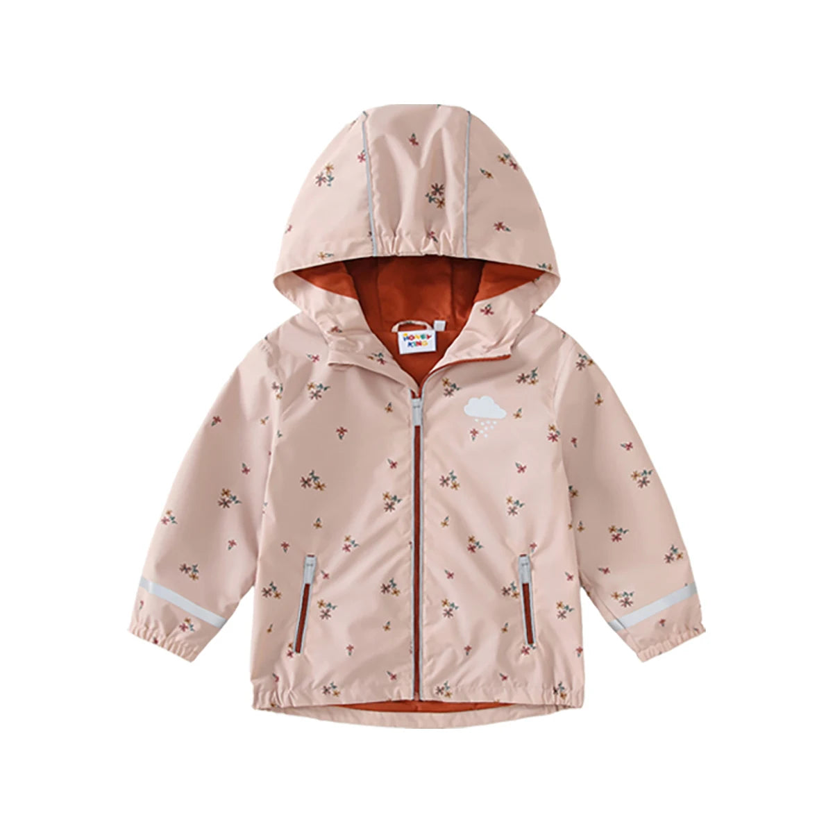 Kinder Regenjacke in rosa