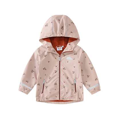 Kinder Regenjacke in rosa
