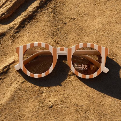 Kinder Sonnenbrille in orange-beige