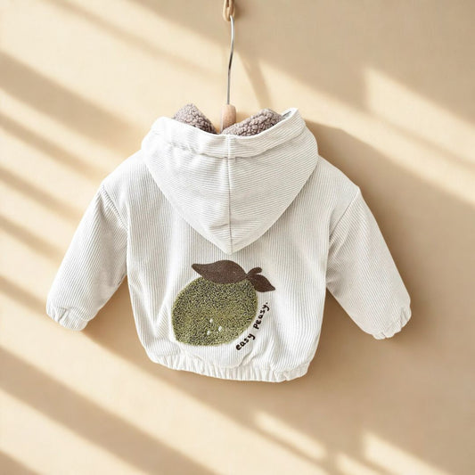 Kinderjacke mit Teddyfellfutter