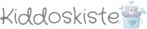 Kiddoskiste Shop Logo - Ihr Spezialist für Baby- und Kinderzubehör