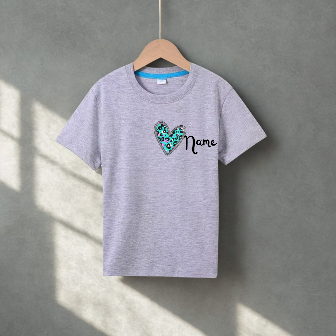 Mädchen T-Shirt in grau