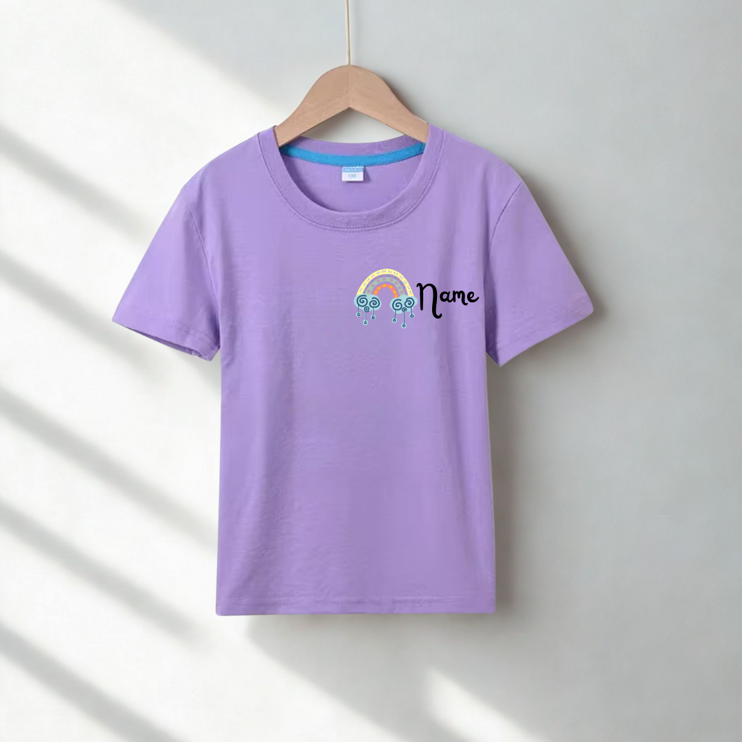 Mädchen T-Shirt in lila