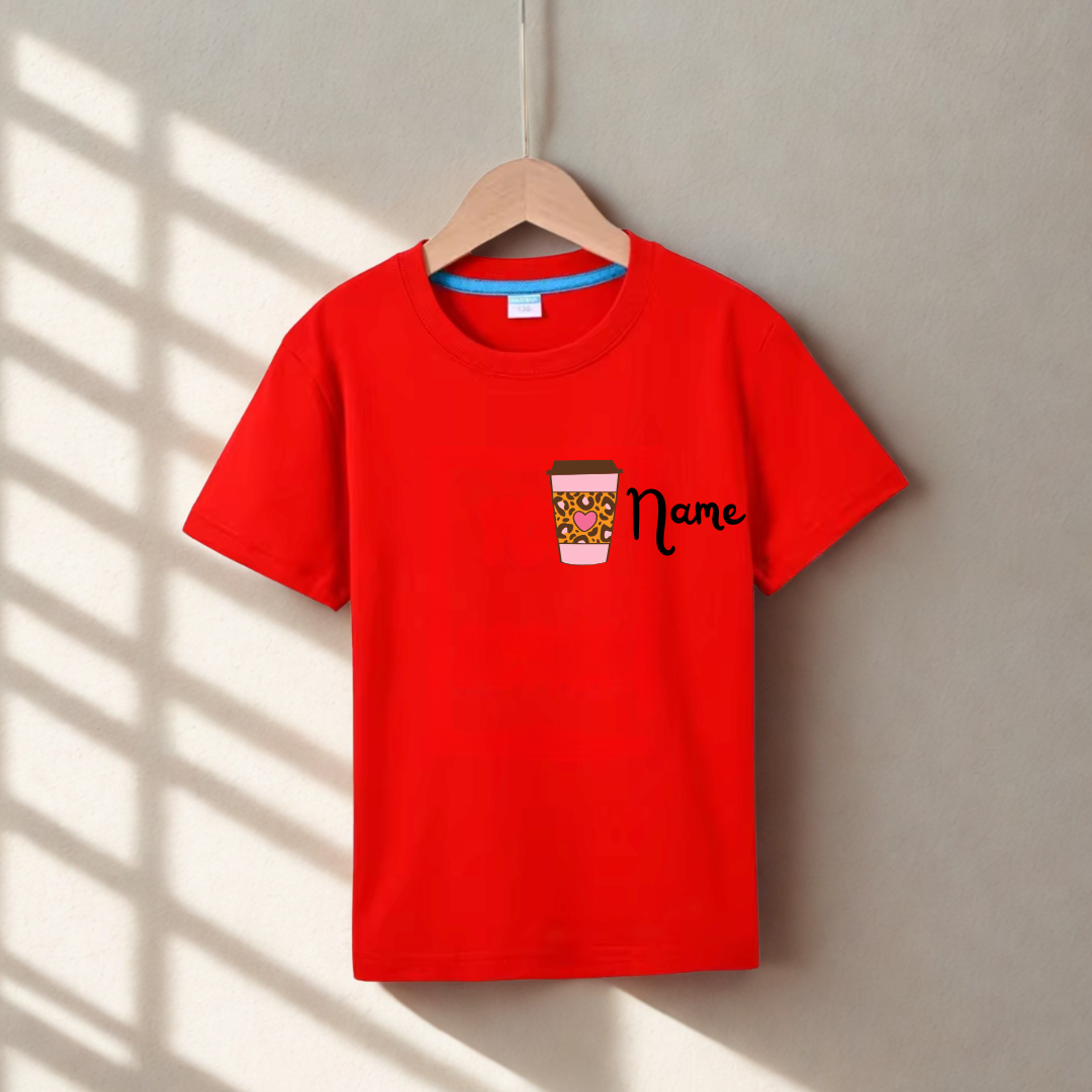 Mädchen T-Shirt in rot
