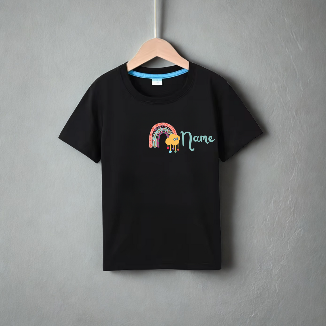 Mädchen T-Shirt in schwarz