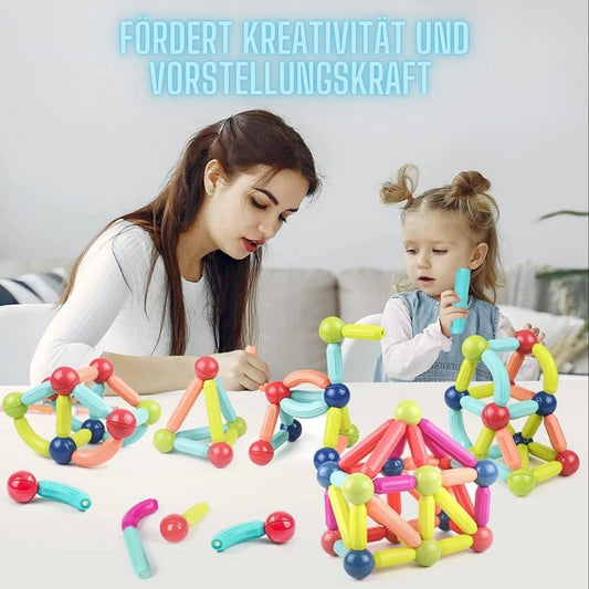 Magnetische Bausteine 42 Teile Kreativität MINT-Lernen