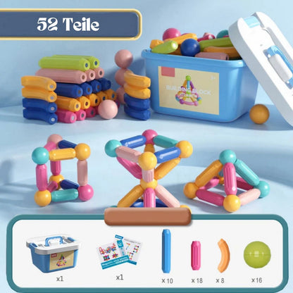 Magnetische Bausteine 52 Teile