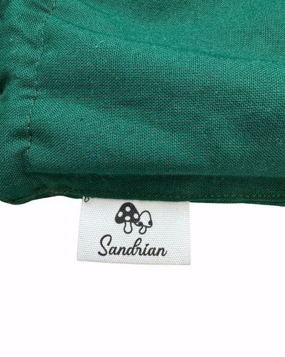 Sandrian Geschenkbeutel personalisiert Weihnachten - Luxus Samt-Beutel handgemacht