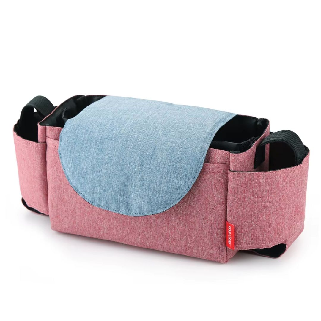 Wickeltasche - Aufbewahrungstasche in rosa
