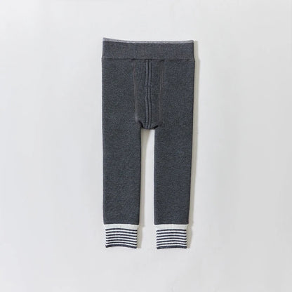 Winter Baby und Kind Leggins in grau