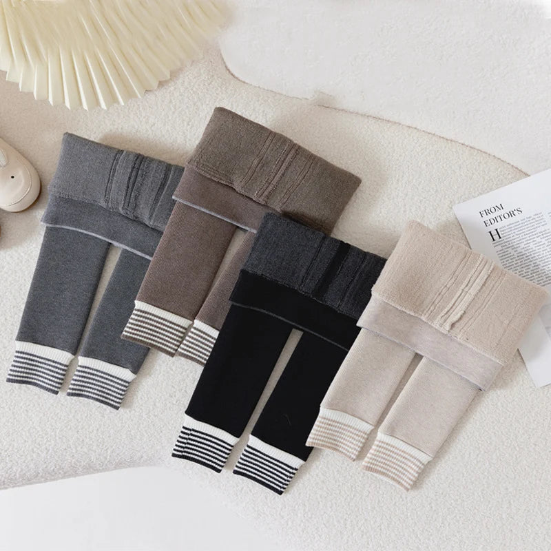 Winter Baby Kind Leggings vier Farben kalte Tage
